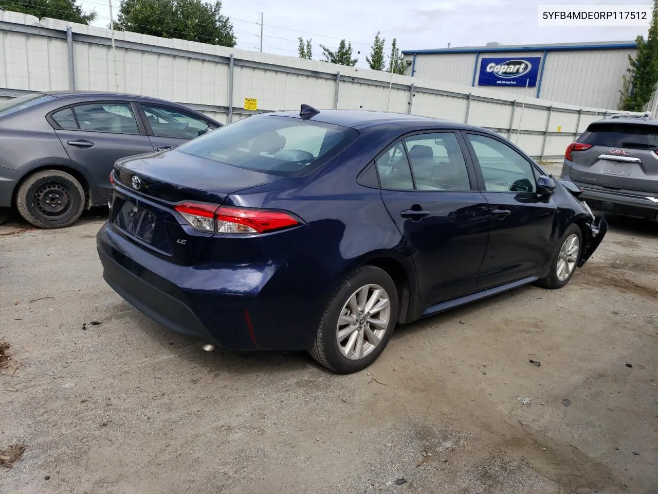 5YFB4MDE0RP117512 2024 Toyota Corolla Le