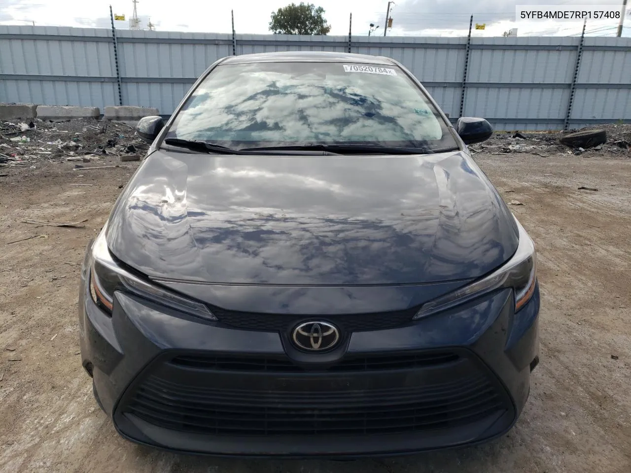 5YFB4MDE7RP157408 2024 Toyota Corolla Le