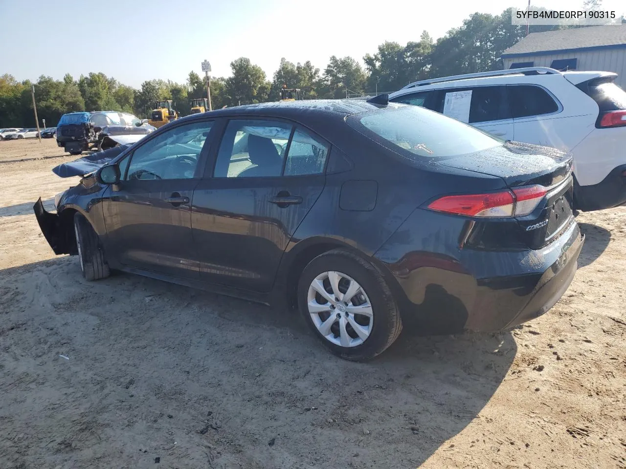 2024 Toyota Corolla Le VIN: 5YFB4MDE0RP190315 Lot: 70852674