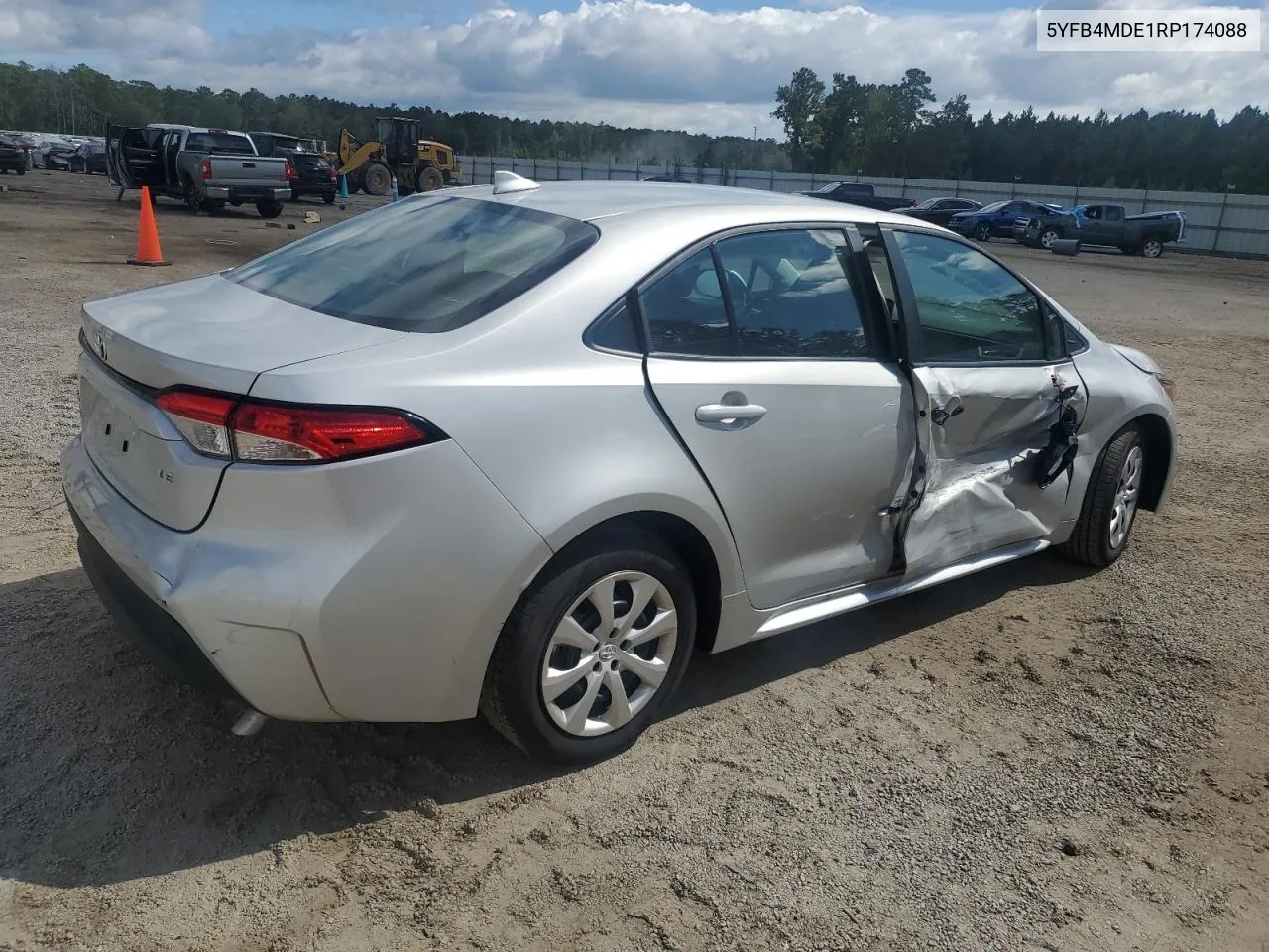 2024 Toyota Corolla Le VIN: 5YFB4MDE1RP174088 Lot: 71190774