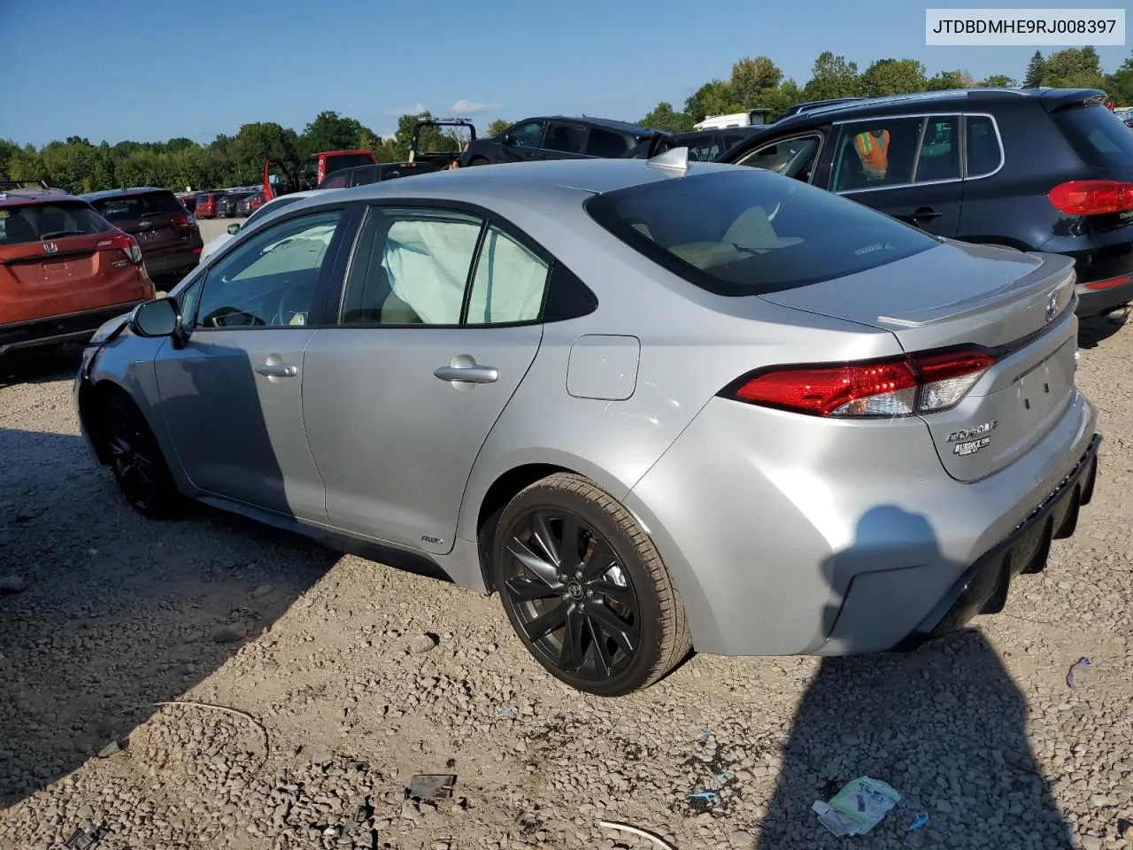 2024 Toyota Corolla Le VIN: JTDBDMHE9RJ008397 Lot: 71338744