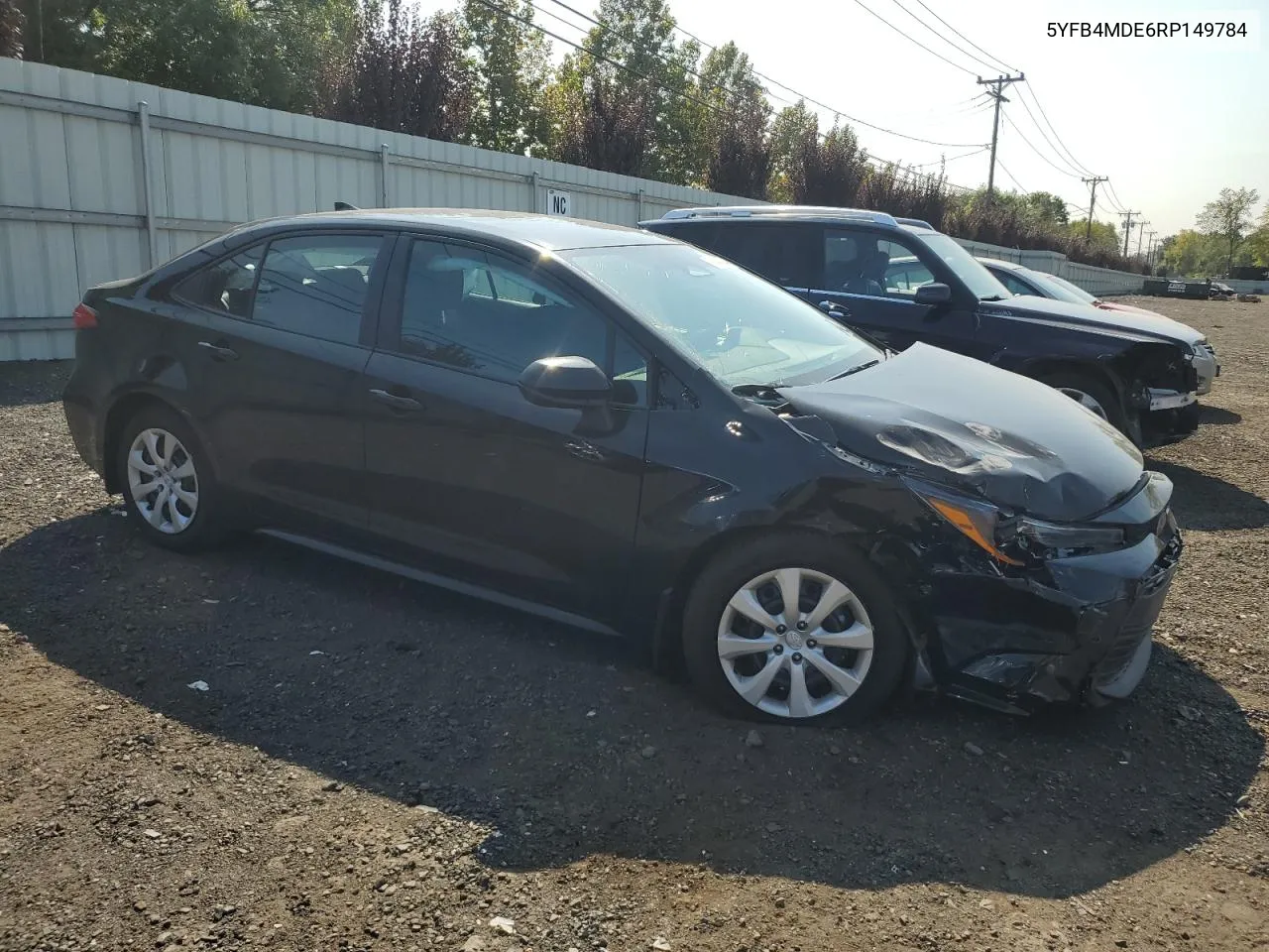 2024 Toyota Corolla Le VIN: 5YFB4MDE6RP149784 Lot: 71443464