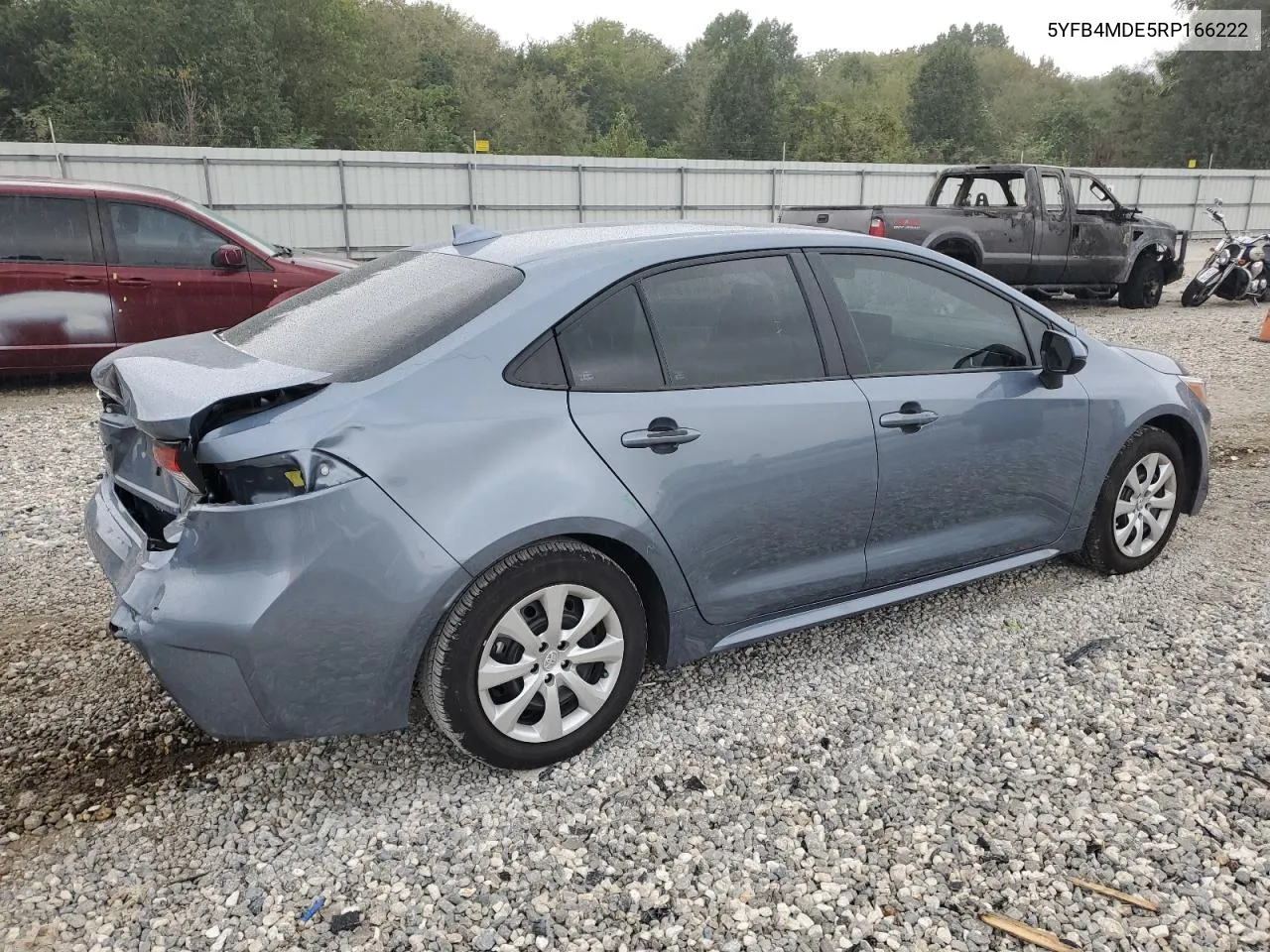 2024 Toyota Corolla Le VIN: 5YFB4MDE5RP166222 Lot: 71841814