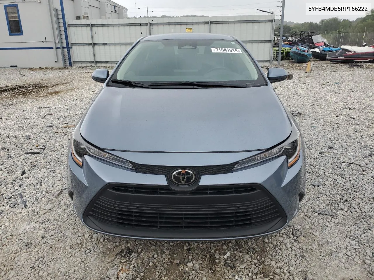 2024 Toyota Corolla Le VIN: 5YFB4MDE5RP166222 Lot: 71841814