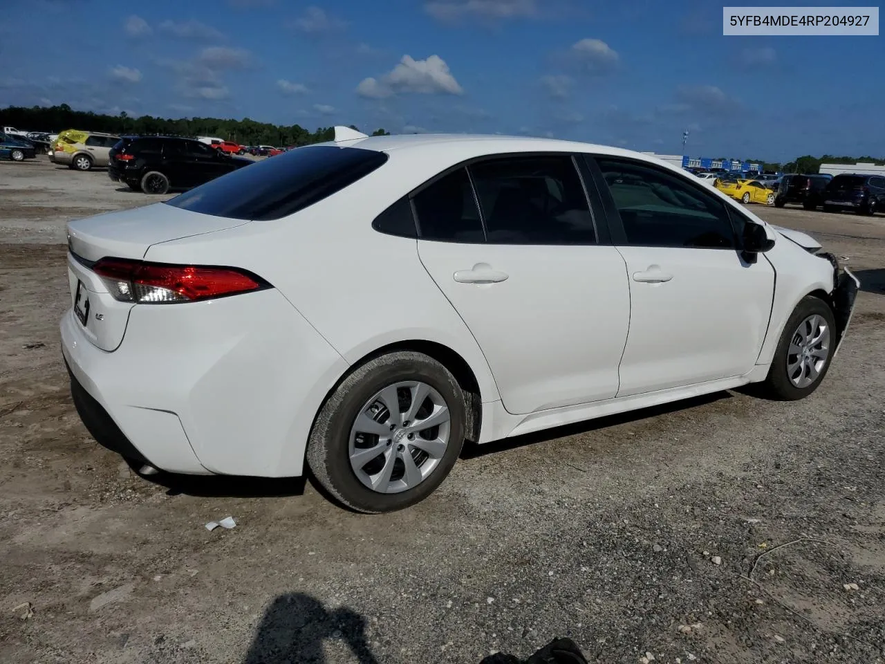 5YFB4MDE4RP204927 2024 Toyota Corolla Le