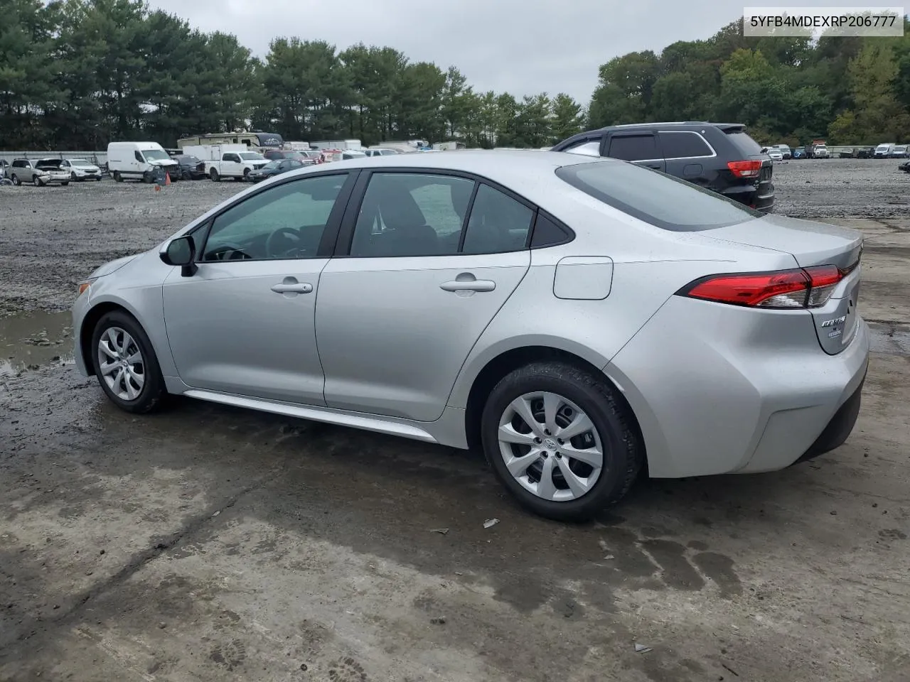 5YFB4MDEXRP206777 2024 Toyota Corolla Le