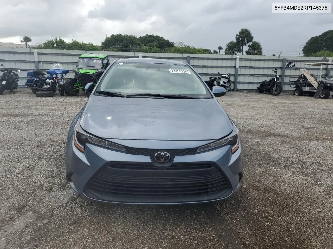 2024 Toyota Corolla Le VIN: 5YFB4MDE2RP145375 Lot: 73466724