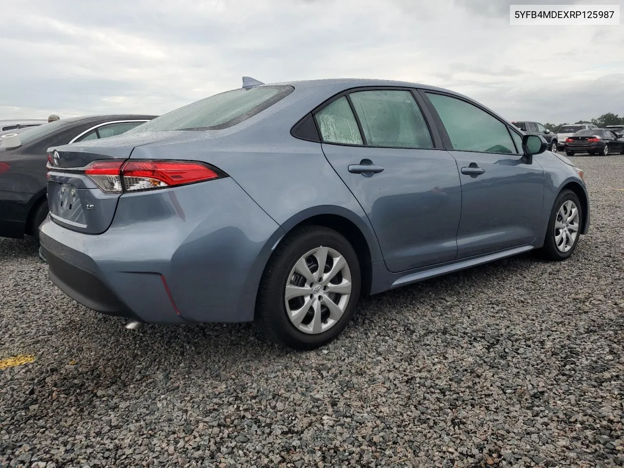 5YFB4MDEXRP125987 2024 Toyota Corolla Le