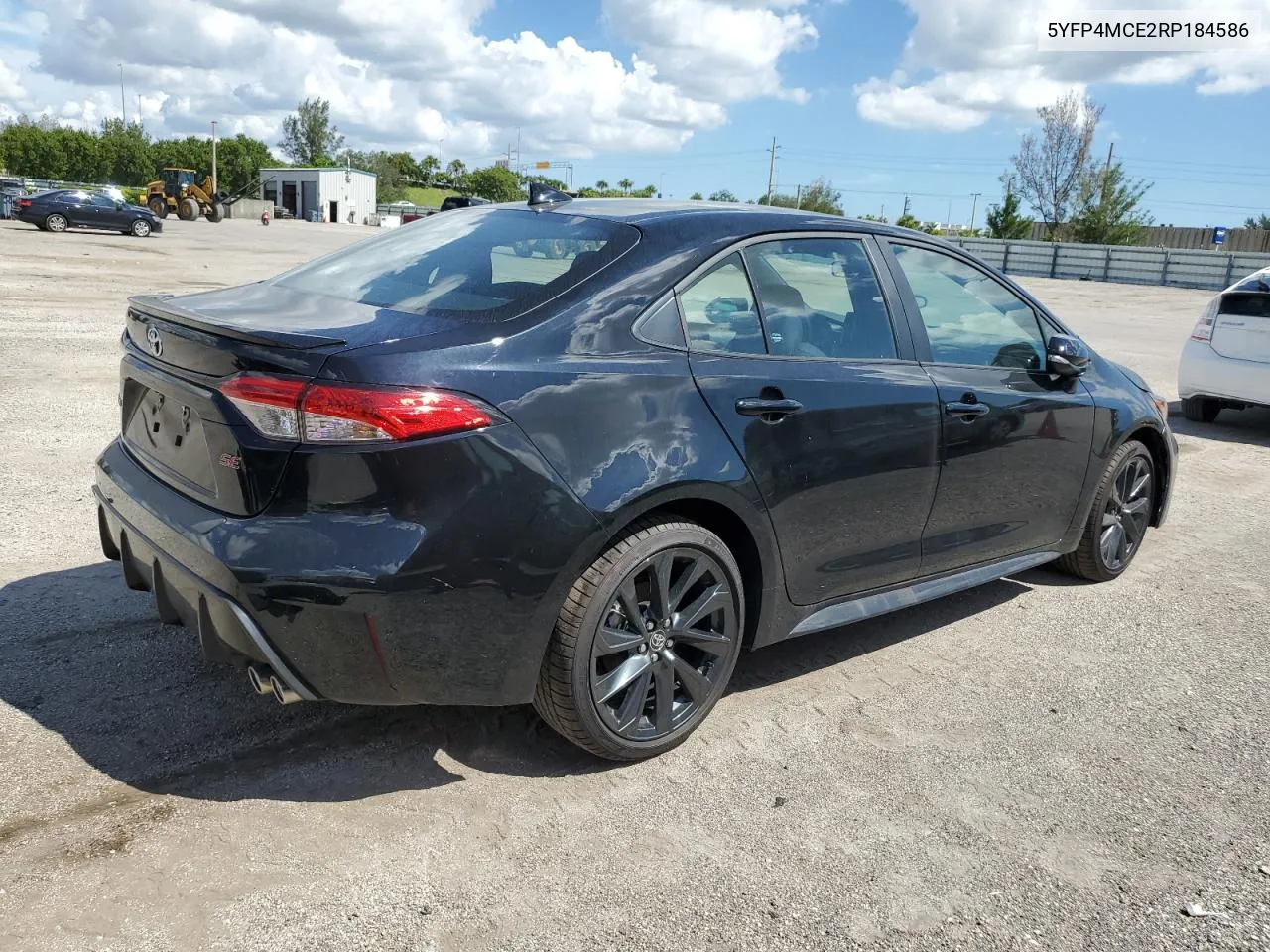 2024 Toyota Corolla Se VIN: 5YFP4MCE2RP184586 Lot: 74242914