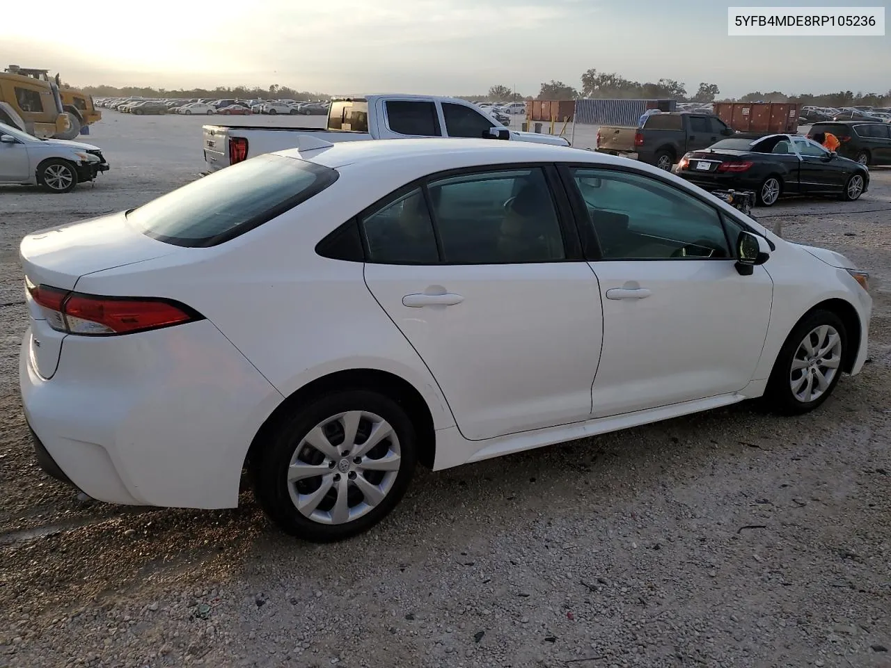 2024 Toyota Corolla Le VIN: 5YFB4MDE8RP105236 Lot: 74994544