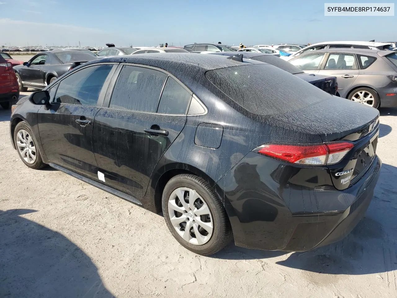 2024 Toyota Corolla Le VIN: 5YFB4MDE8RP174637 Lot: 76131824