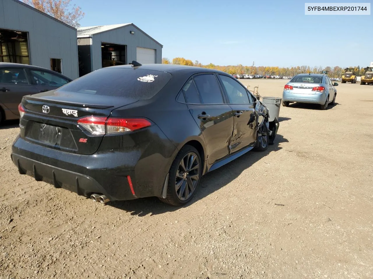 2024 Toyota Corolla Se VIN: 5YFB4MBEXRP201744 Lot: 76950334