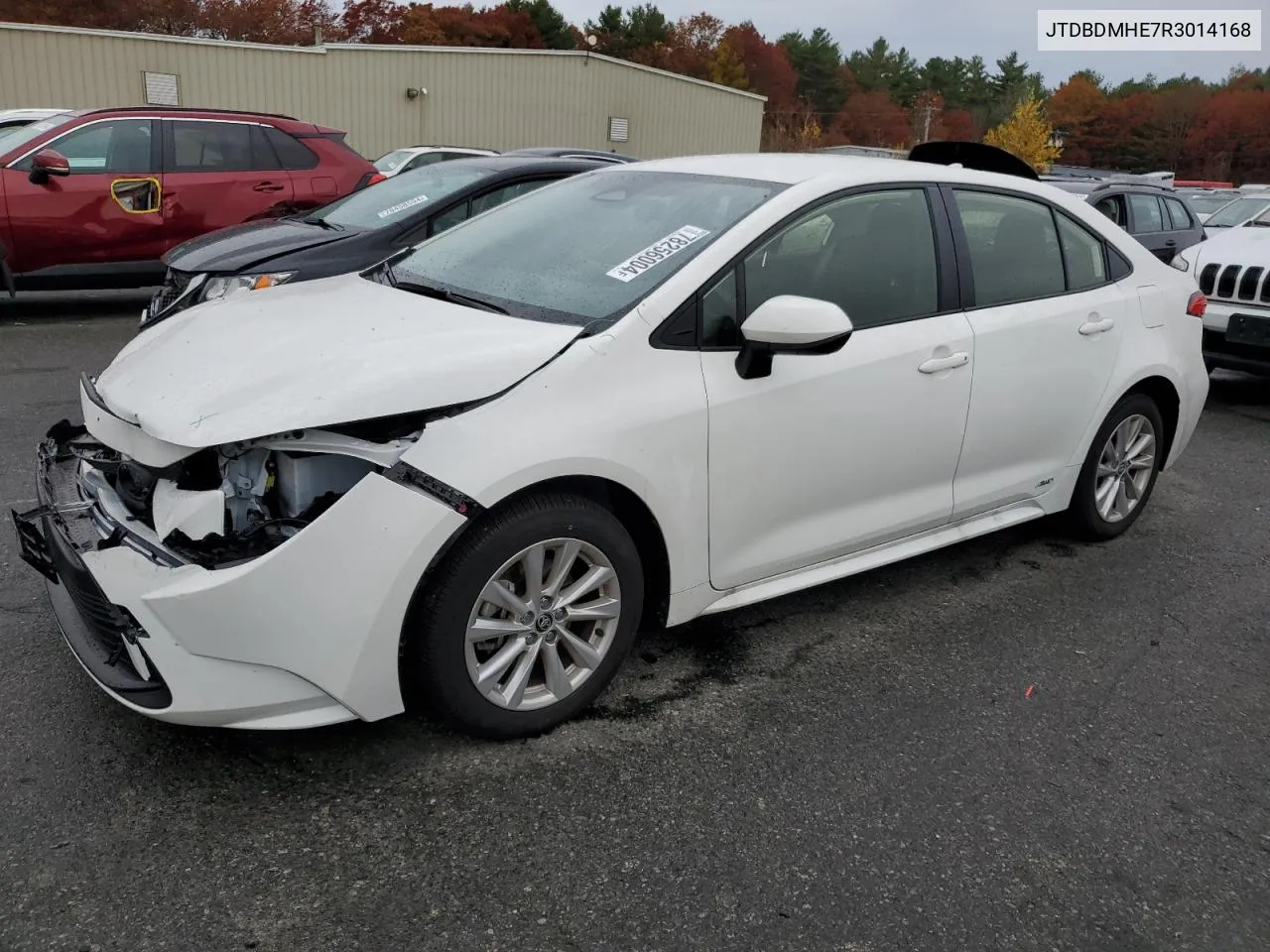 2024 Toyota Corolla Le VIN: JTDBDMHE7R3014168 Lot: 78256004