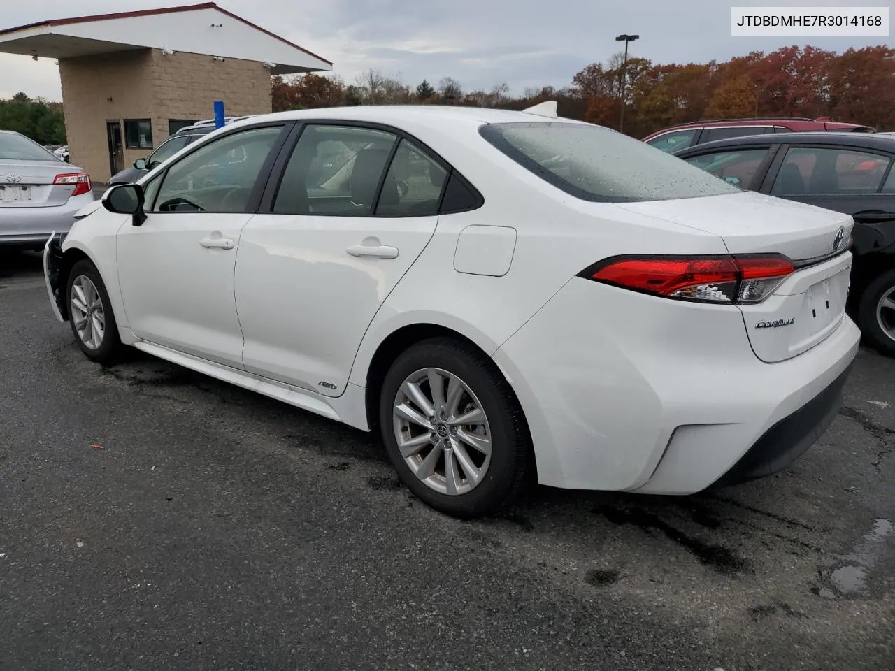 2024 Toyota Corolla Le VIN: JTDBDMHE7R3014168 Lot: 78256004