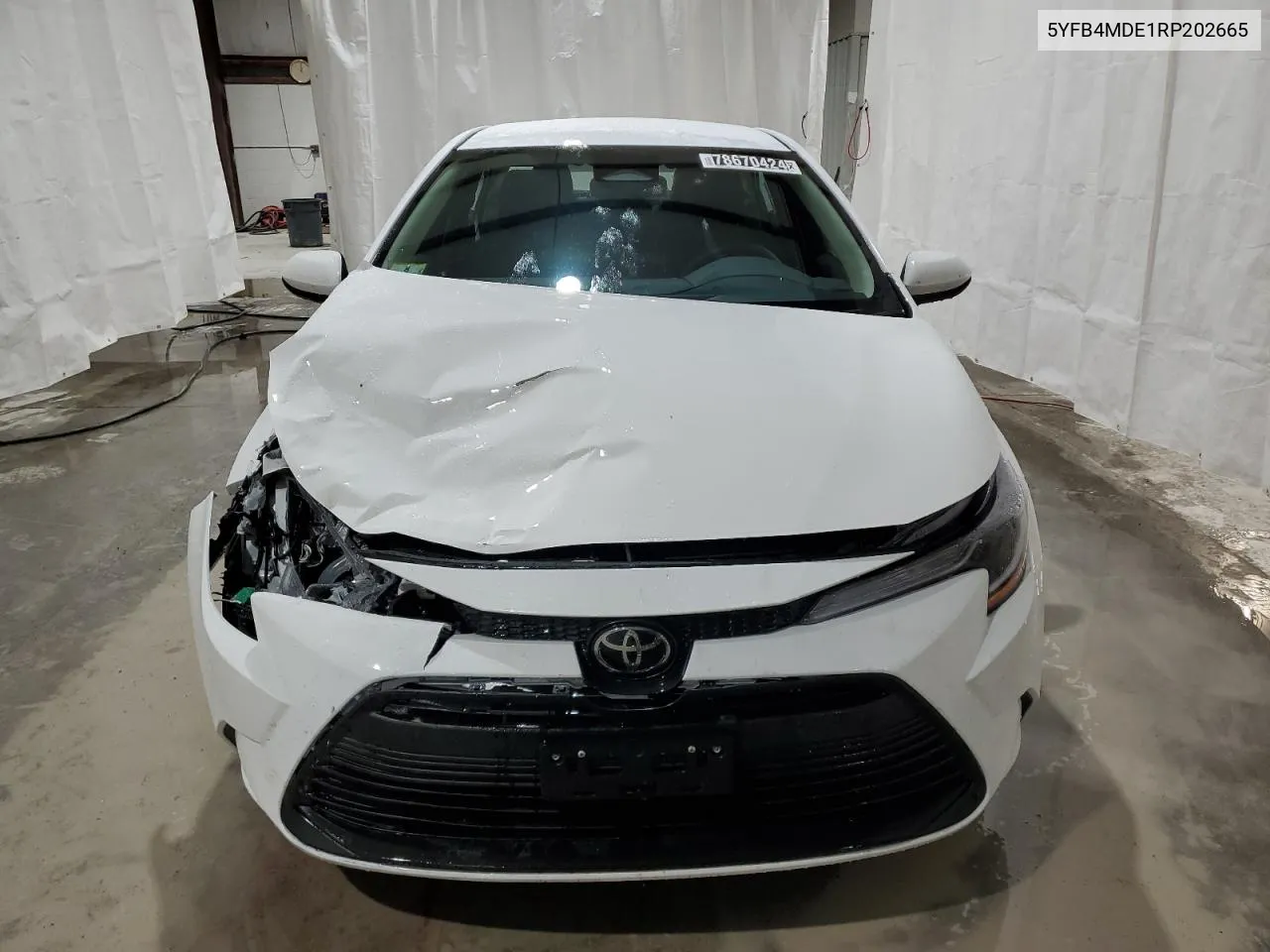 2024 Toyota Corolla Le VIN: 5YFB4MDE1RP202665 Lot: 78670424