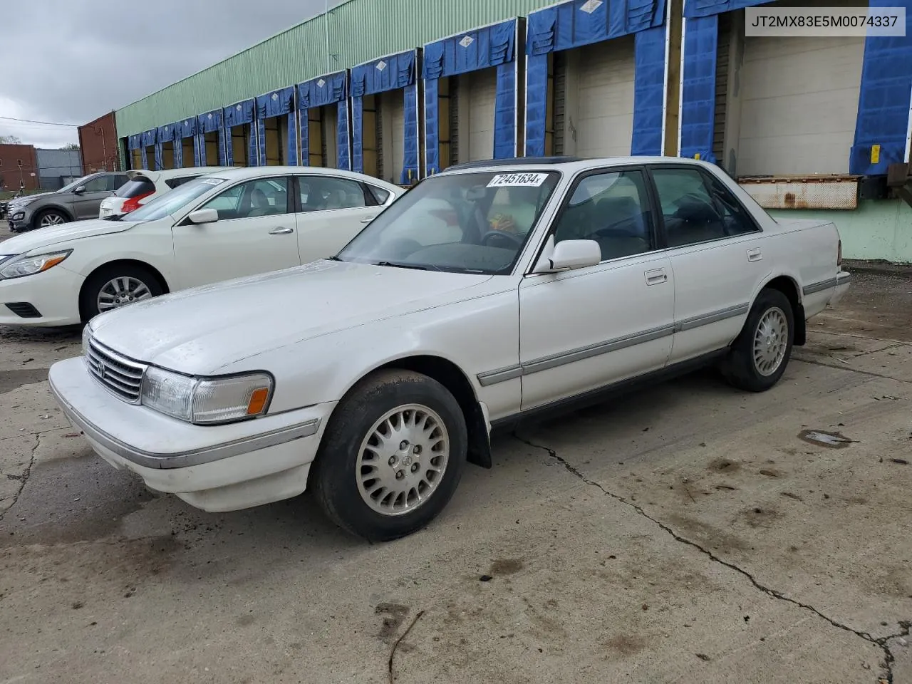 1991 Toyota Cressida Luxury VIN: JT2MX83E5M0074337 Lot: 72451634