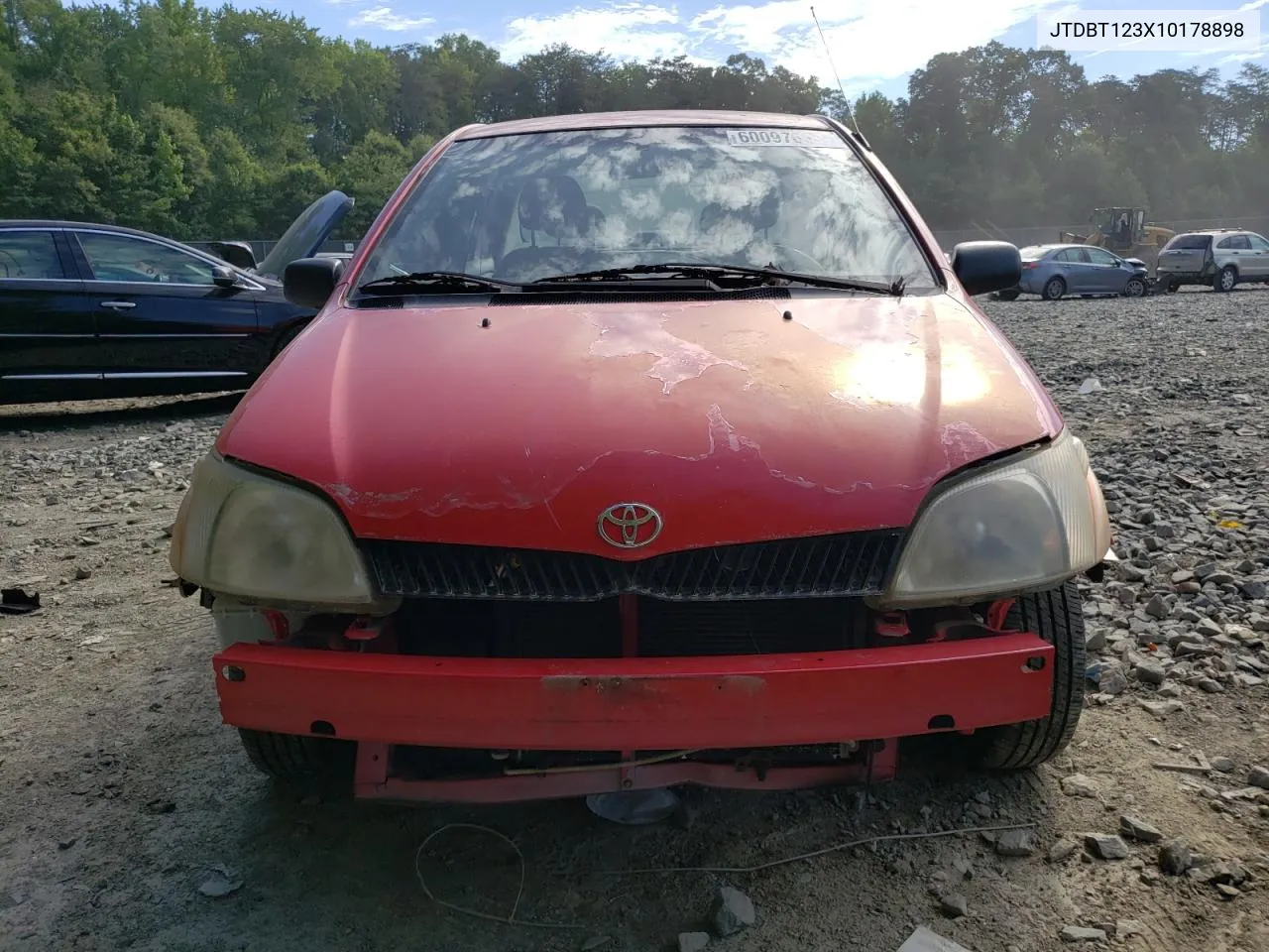 2001 Toyota Echo VIN: JTDBT123X10178898 Lot: 60097634