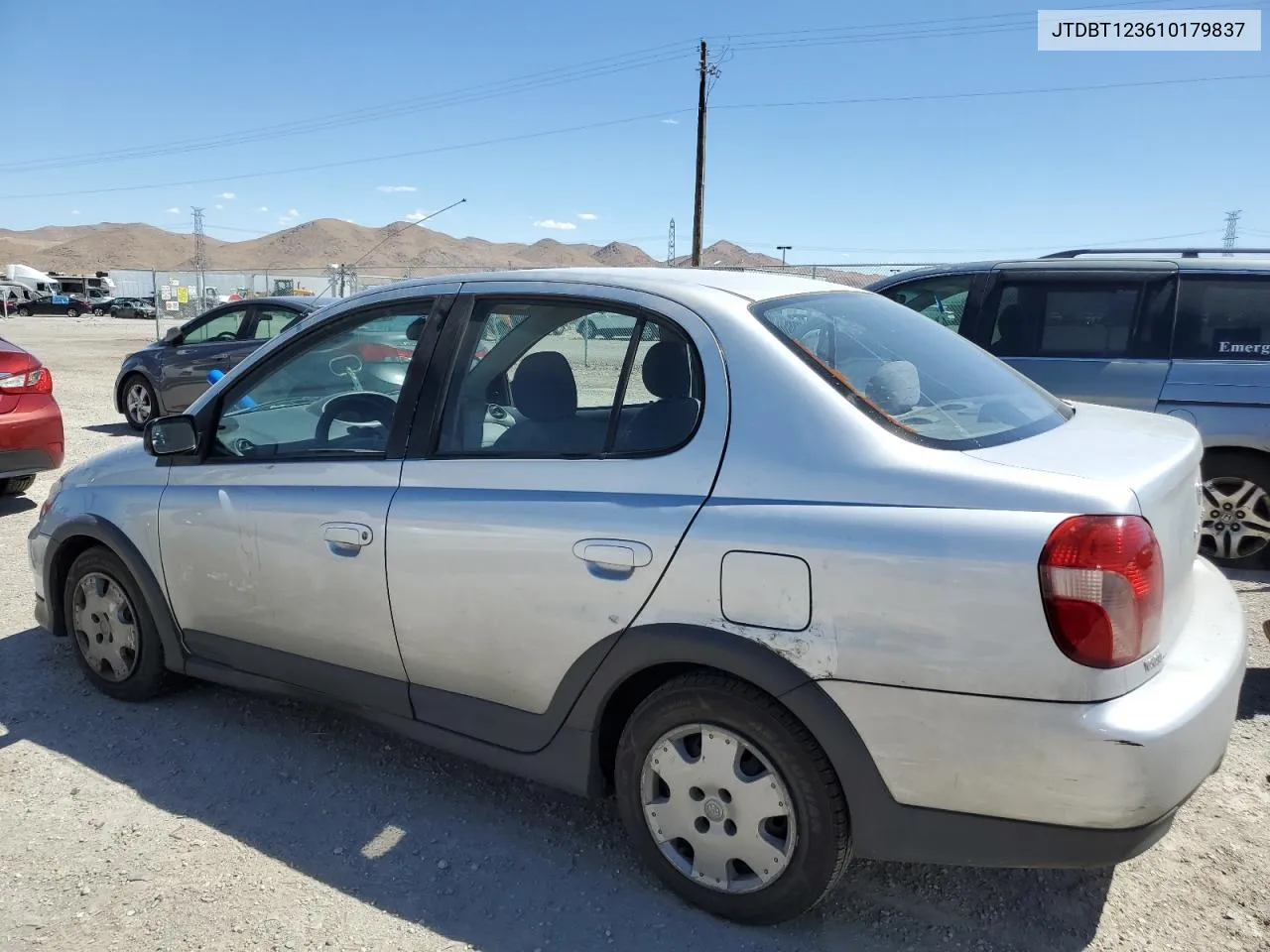 2001 Toyota Echo VIN: JTDBT123610179837 Lot: 64025464