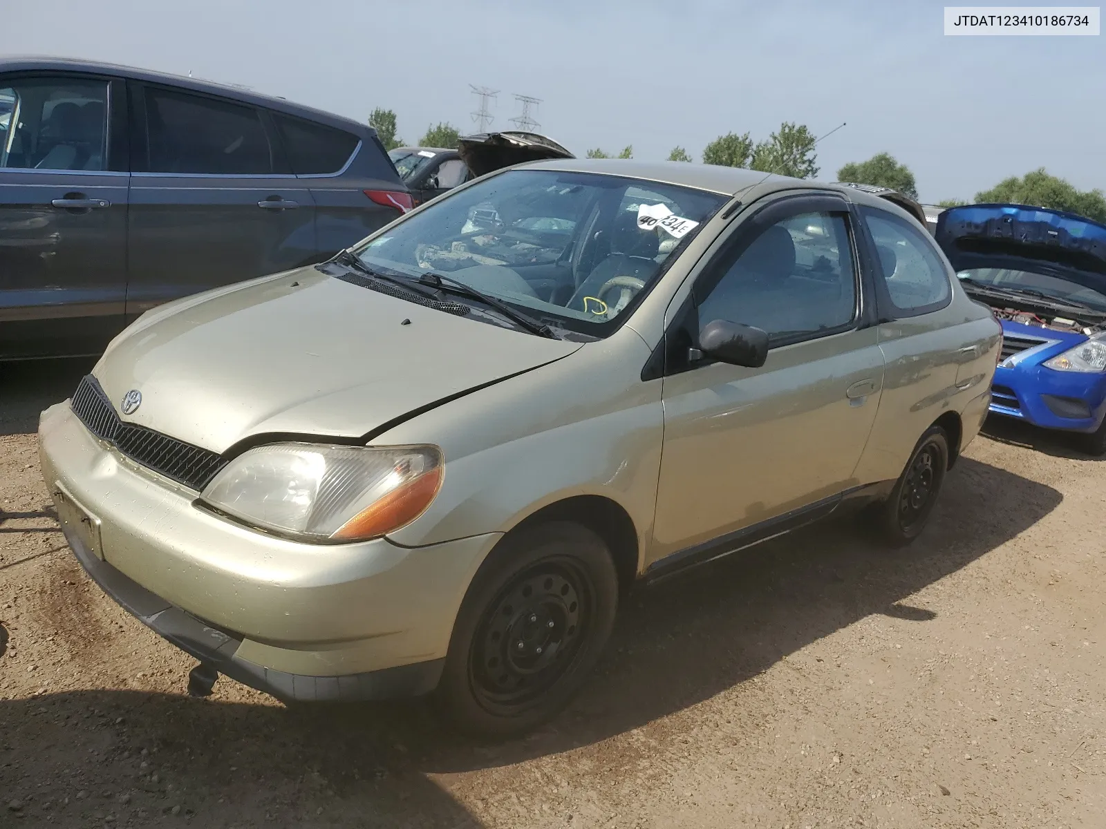 JTDAT123410186734 2001 Toyota Echo