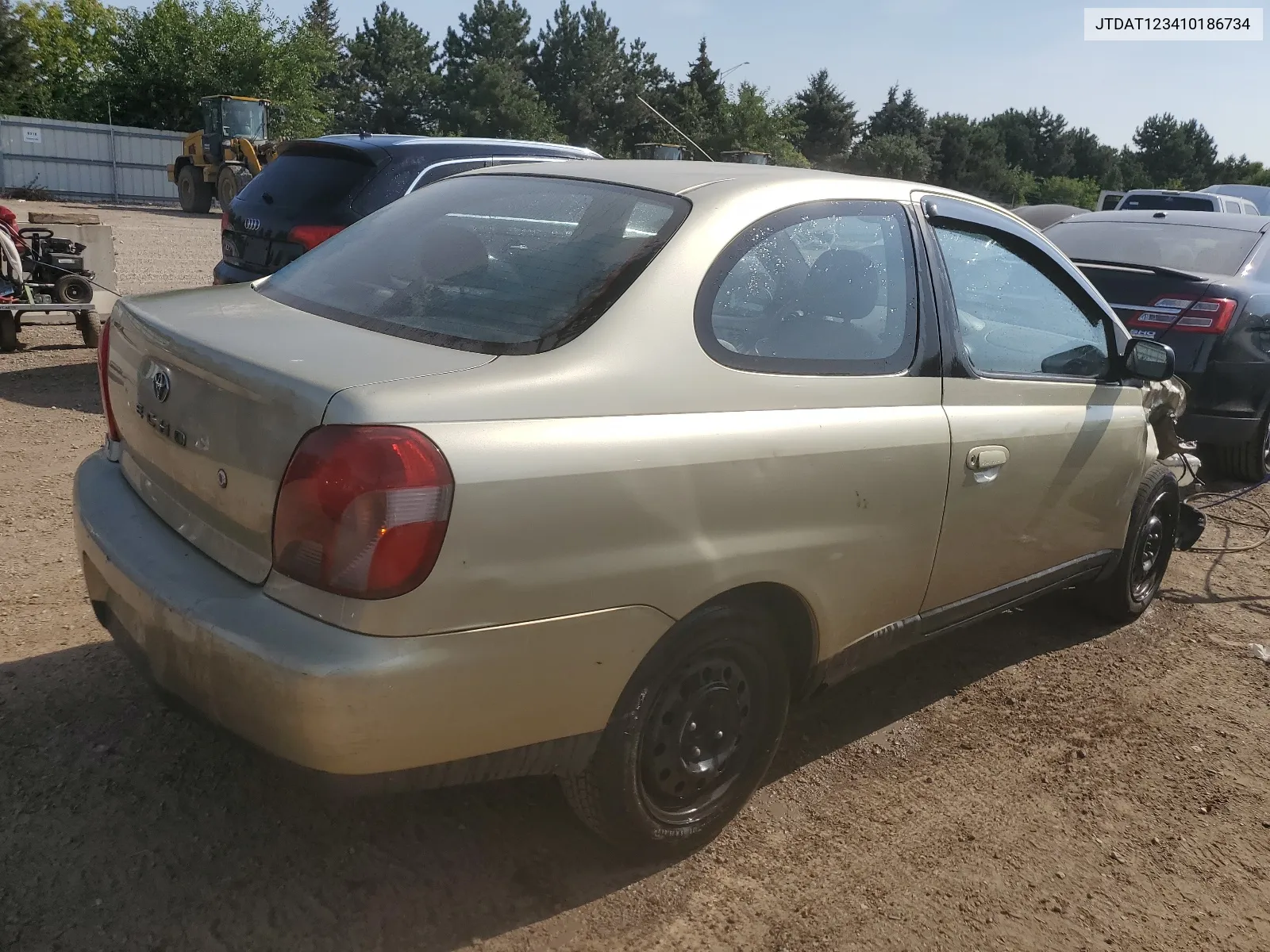 2001 Toyota Echo VIN: JTDAT123410186734 Lot: 67148034