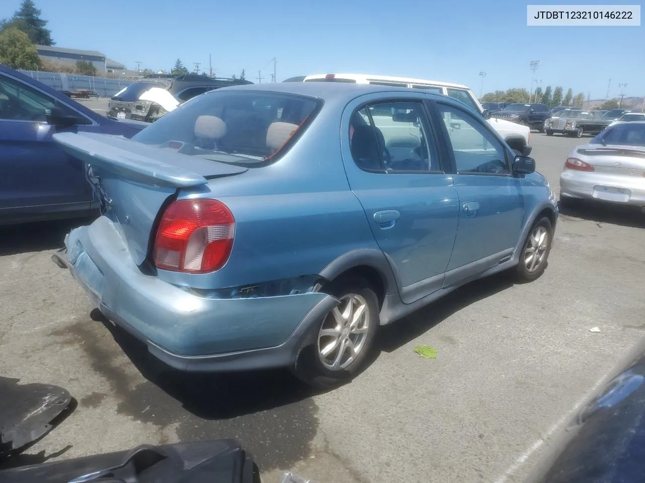 2001 Toyota Echo VIN: JTDBT123210146222 Lot: 69037214