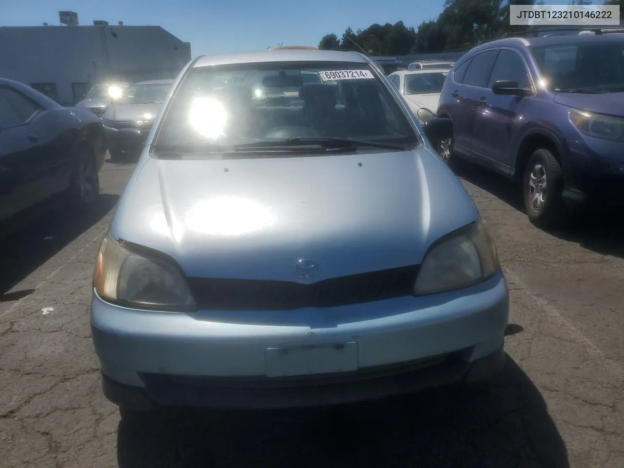 2001 Toyota Echo VIN: JTDBT123210146222 Lot: 69037214