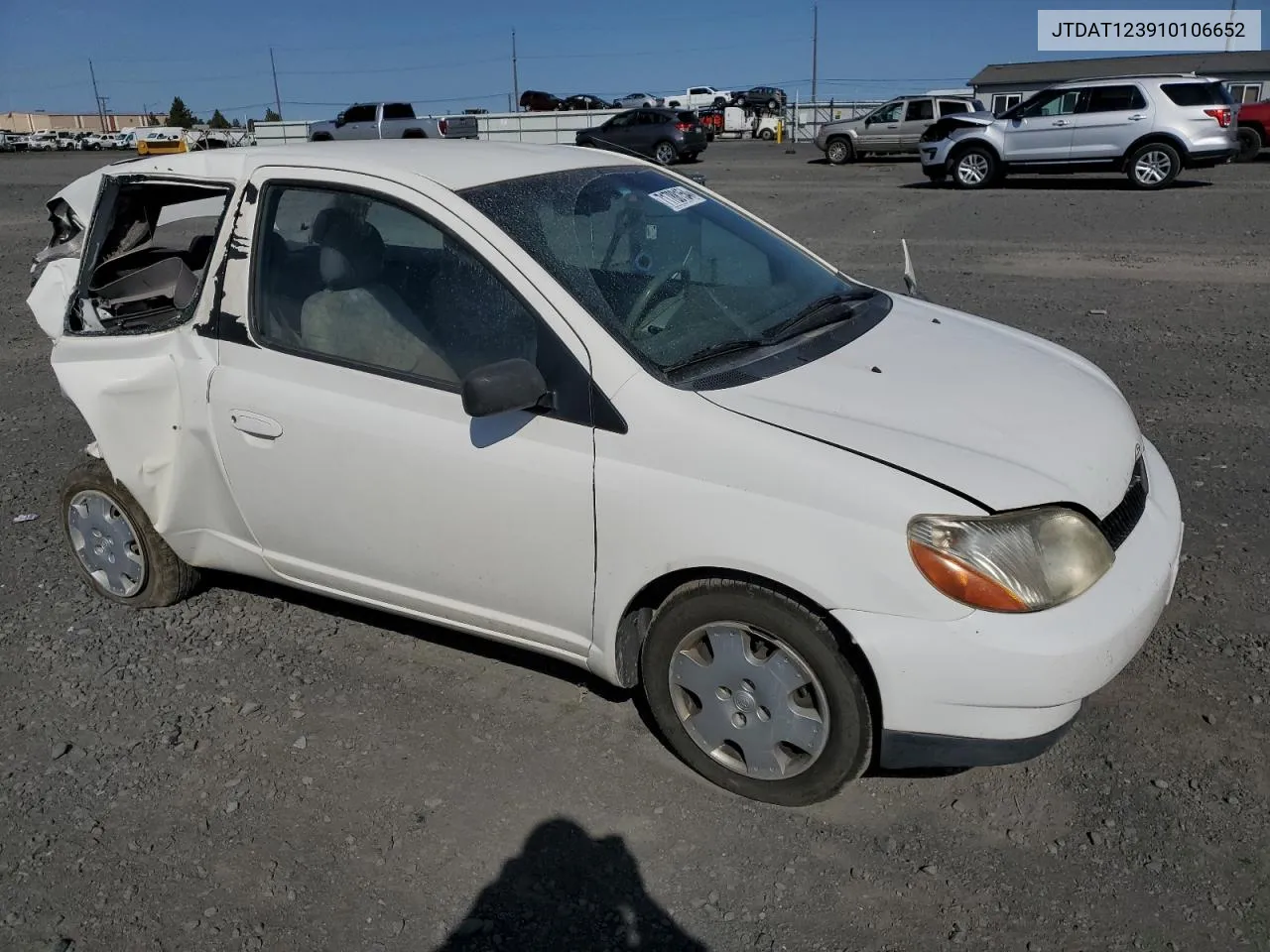 2001 Toyota Echo VIN: JTDAT123910106652 Lot: 71788154