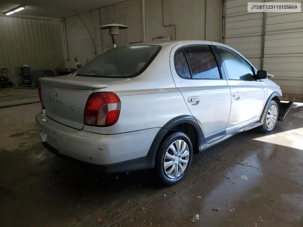 2001 Toyota Echo VIN: JTDBT123110105869 Lot: 79242824