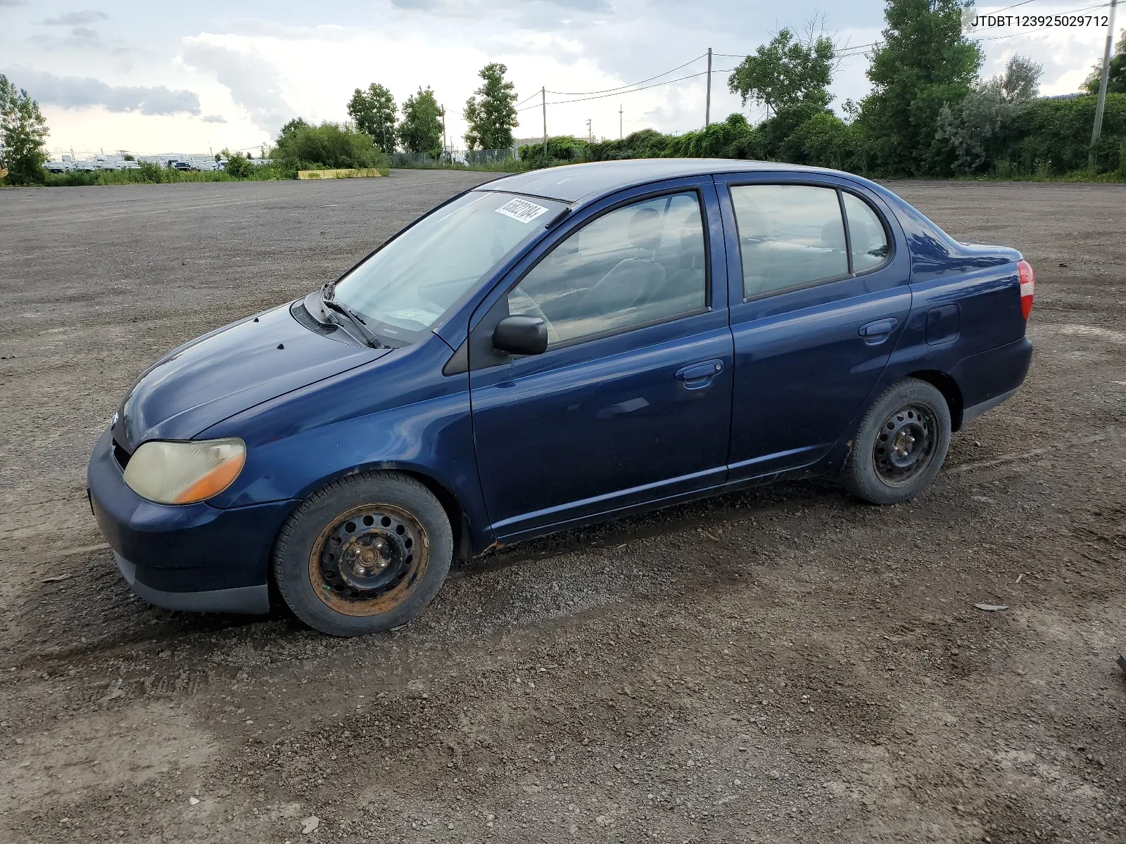 2002 Toyota Echo VIN: JTDBT123925029712 Lot: 65822184