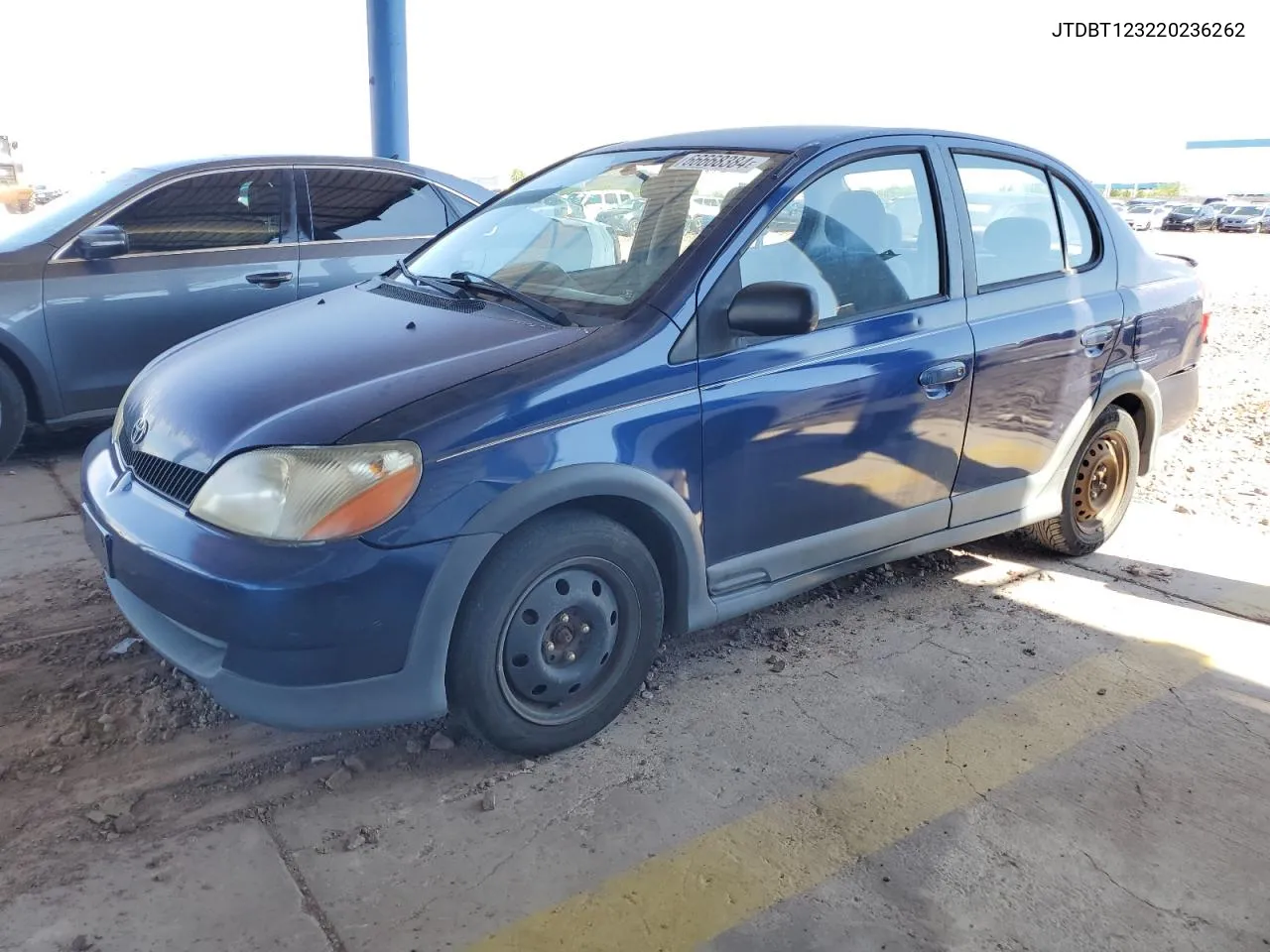 2002 Toyota Echo VIN: JTDBT123220236262 Lot: 66668384