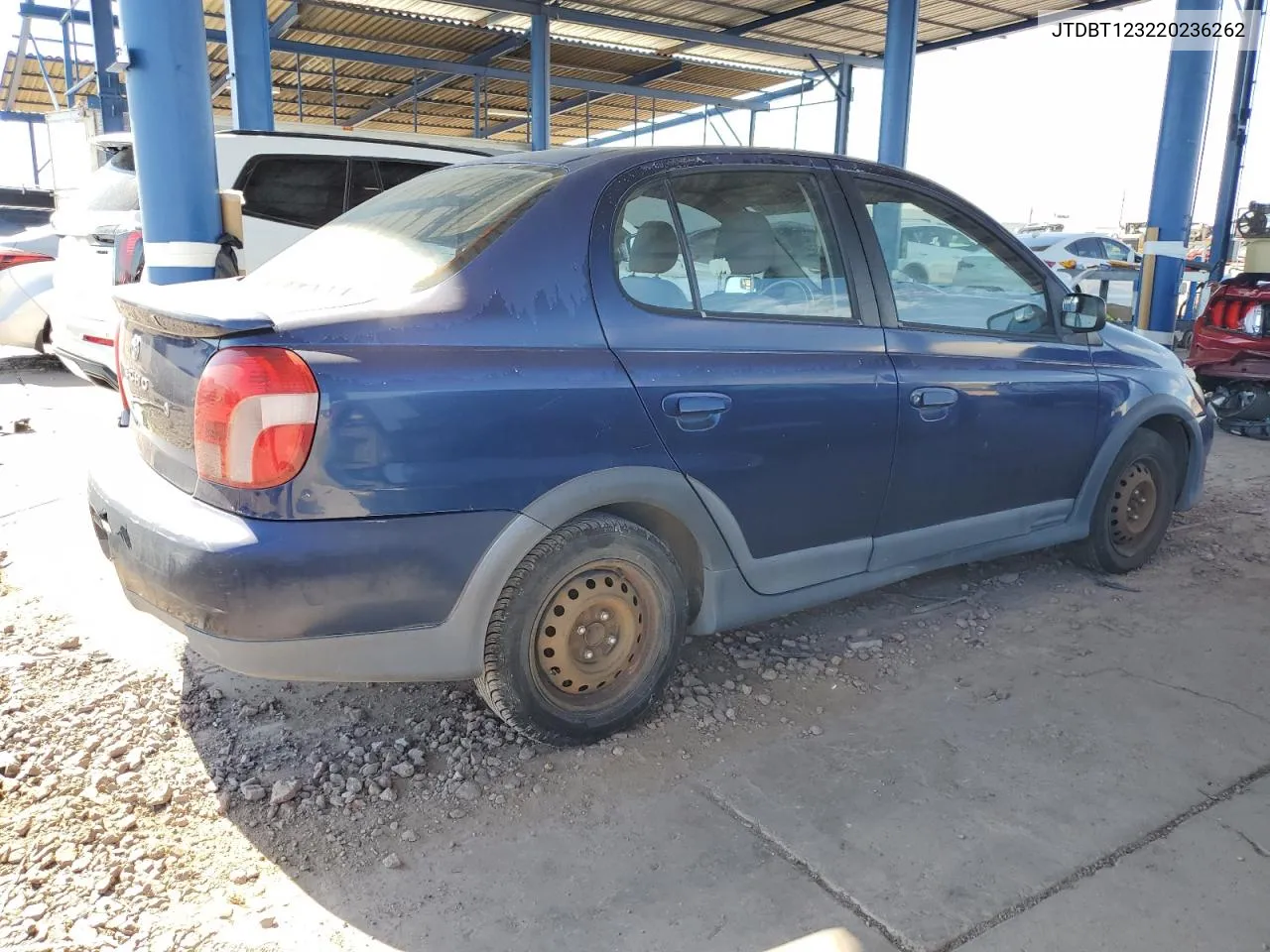 2002 Toyota Echo VIN: JTDBT123220236262 Lot: 66668384