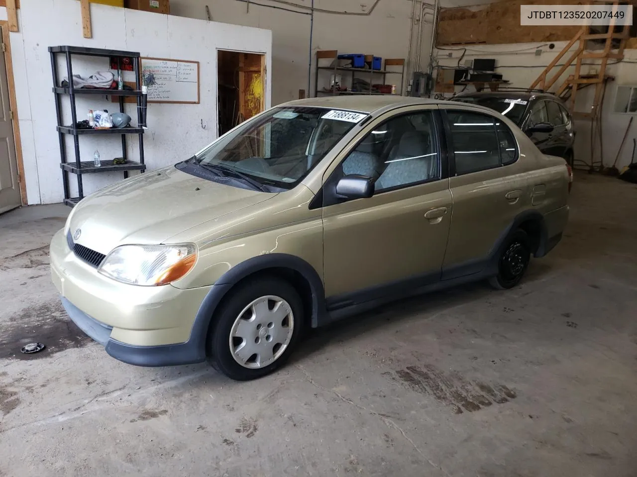 2002 Toyota Echo VIN: JTDBT123520207449 Lot: 71888134