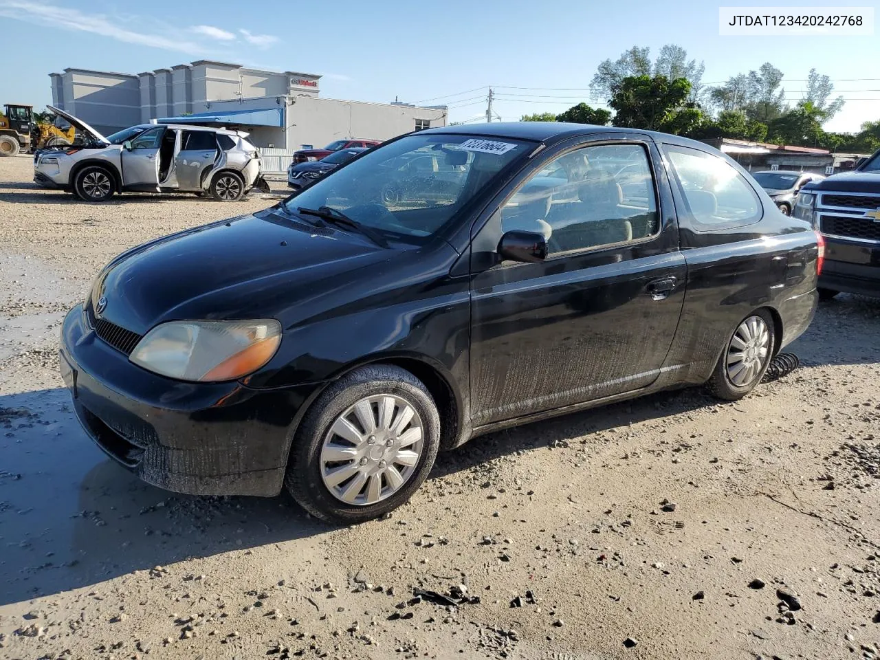 2002 Toyota Echo VIN: JTDAT123420242768 Lot: 72376604