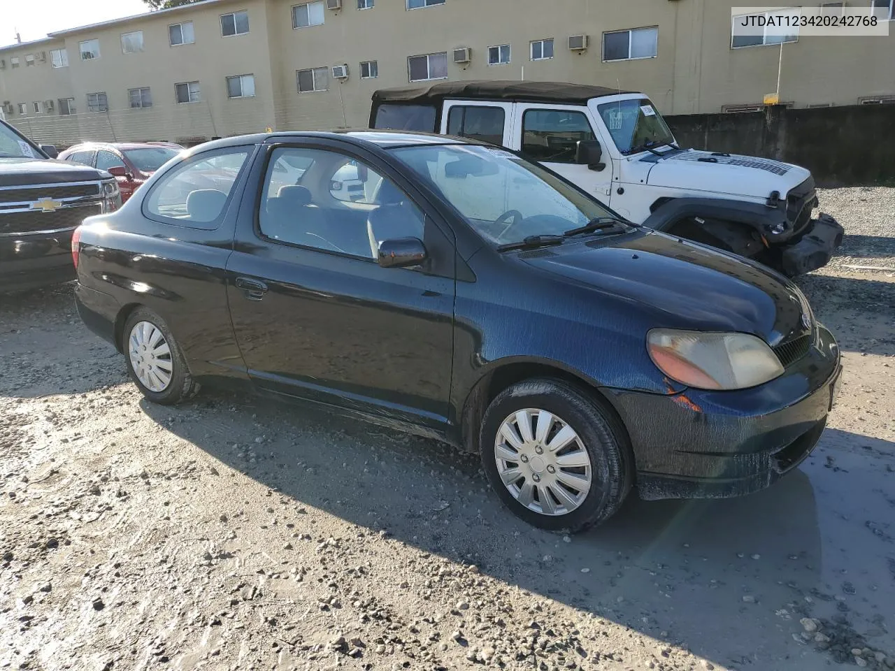 2002 Toyota Echo VIN: JTDAT123420242768 Lot: 72376604