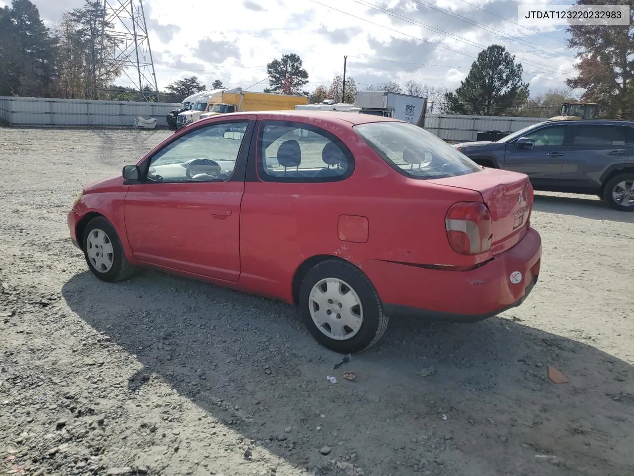 2002 Toyota Echo VIN: JTDAT123220232983 Lot: 76054224