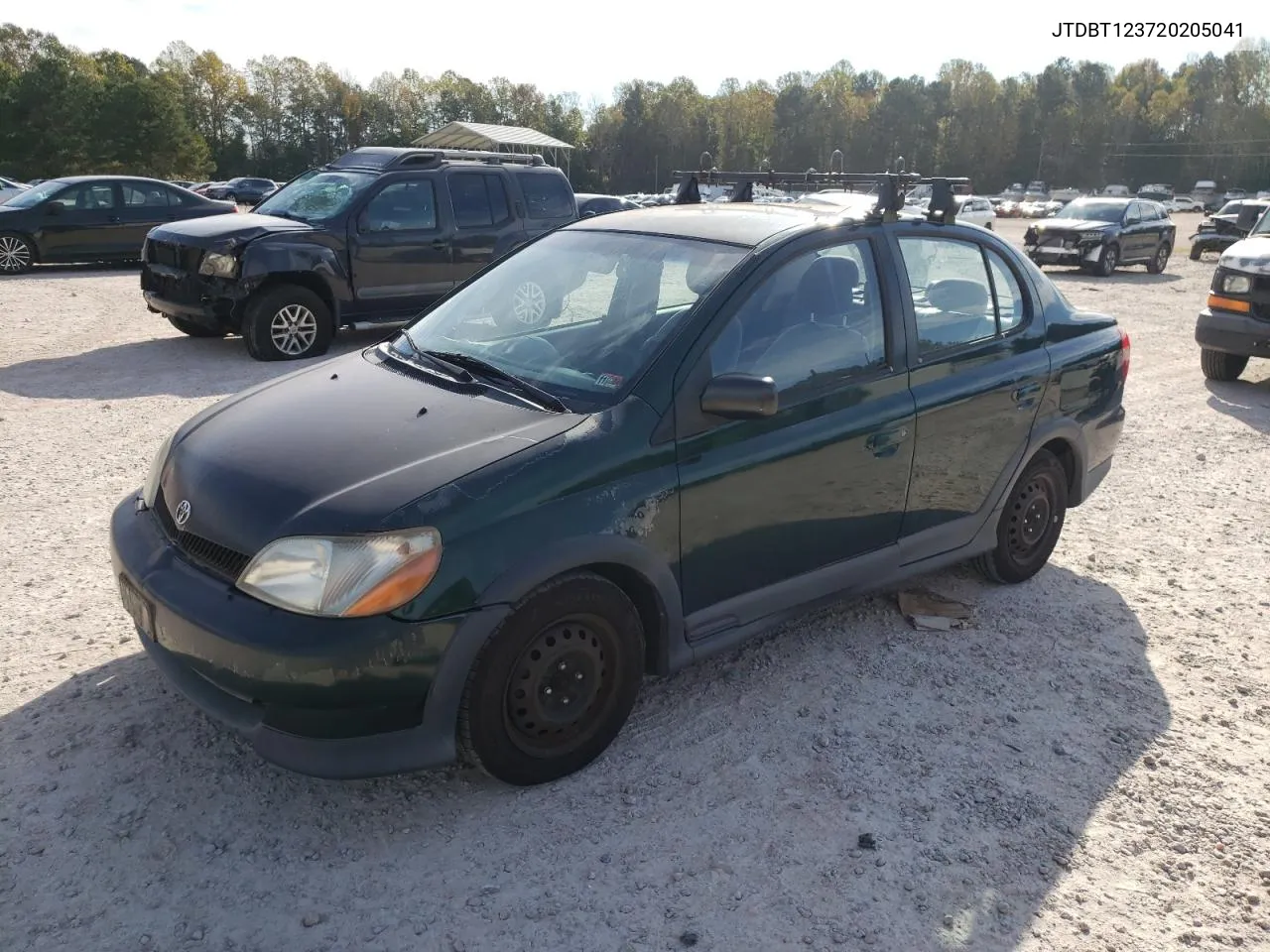 2002 Toyota Echo VIN: JTDBT123720205041 Lot: 76230934