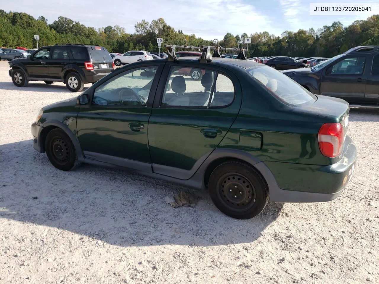 2002 Toyota Echo VIN: JTDBT123720205041 Lot: 76230934