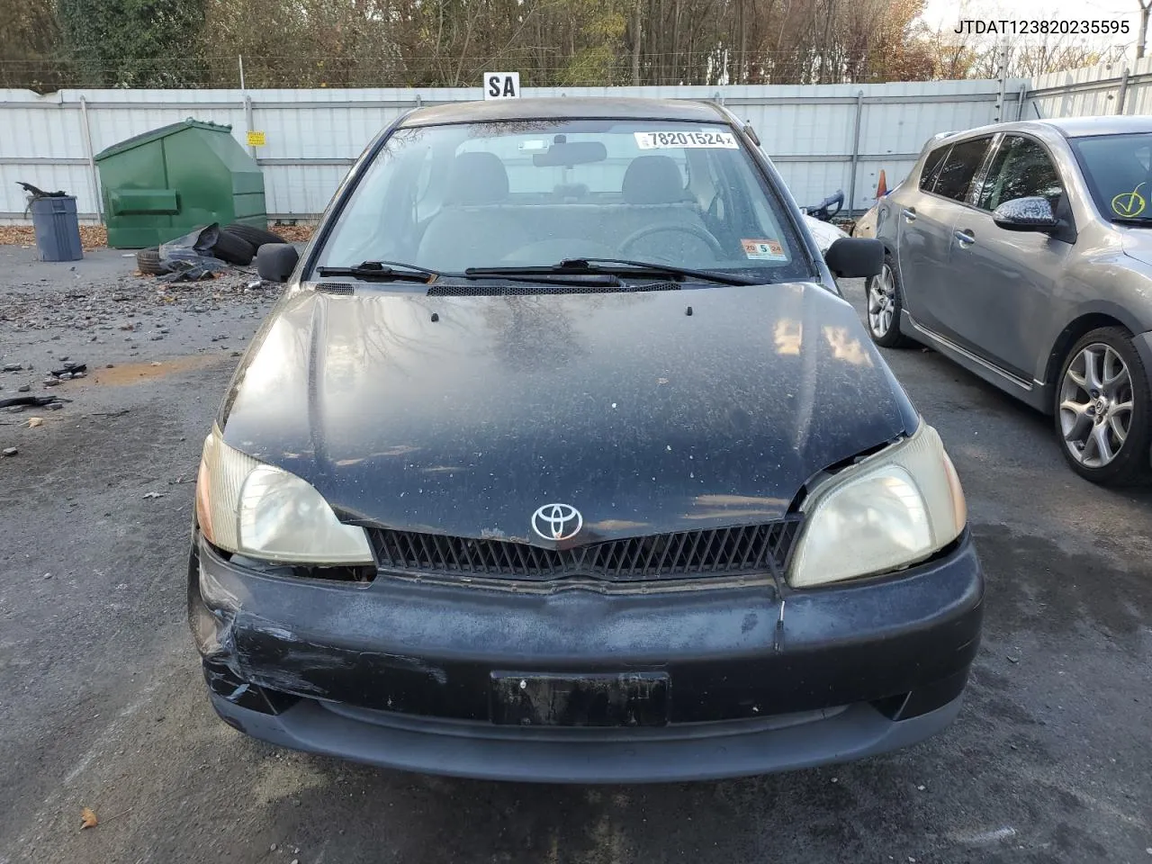 2002 Toyota Echo VIN: JTDAT123820235595 Lot: 78201524