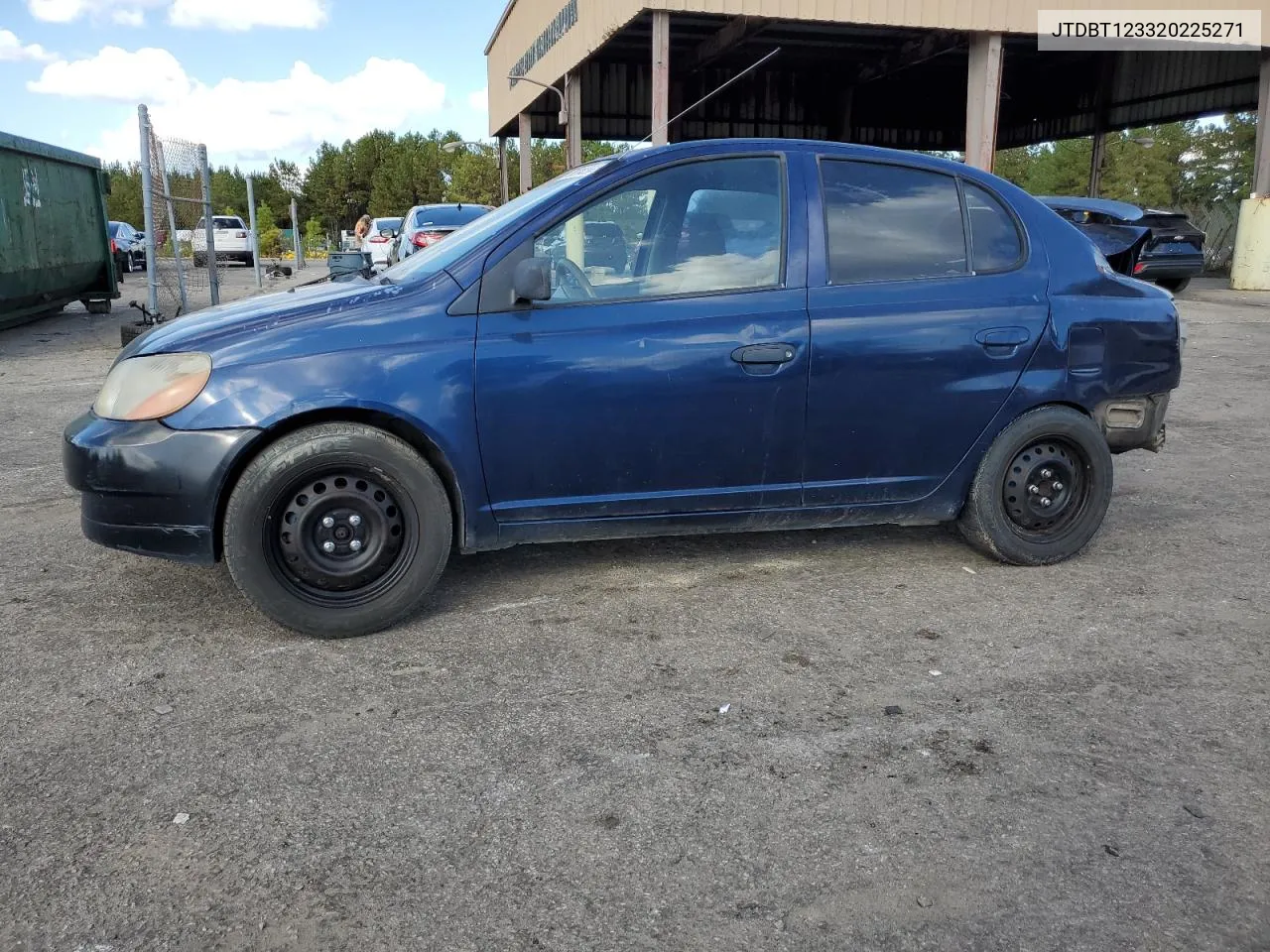 2002 Toyota Echo VIN: JTDBT123320225271 Lot: 78214284