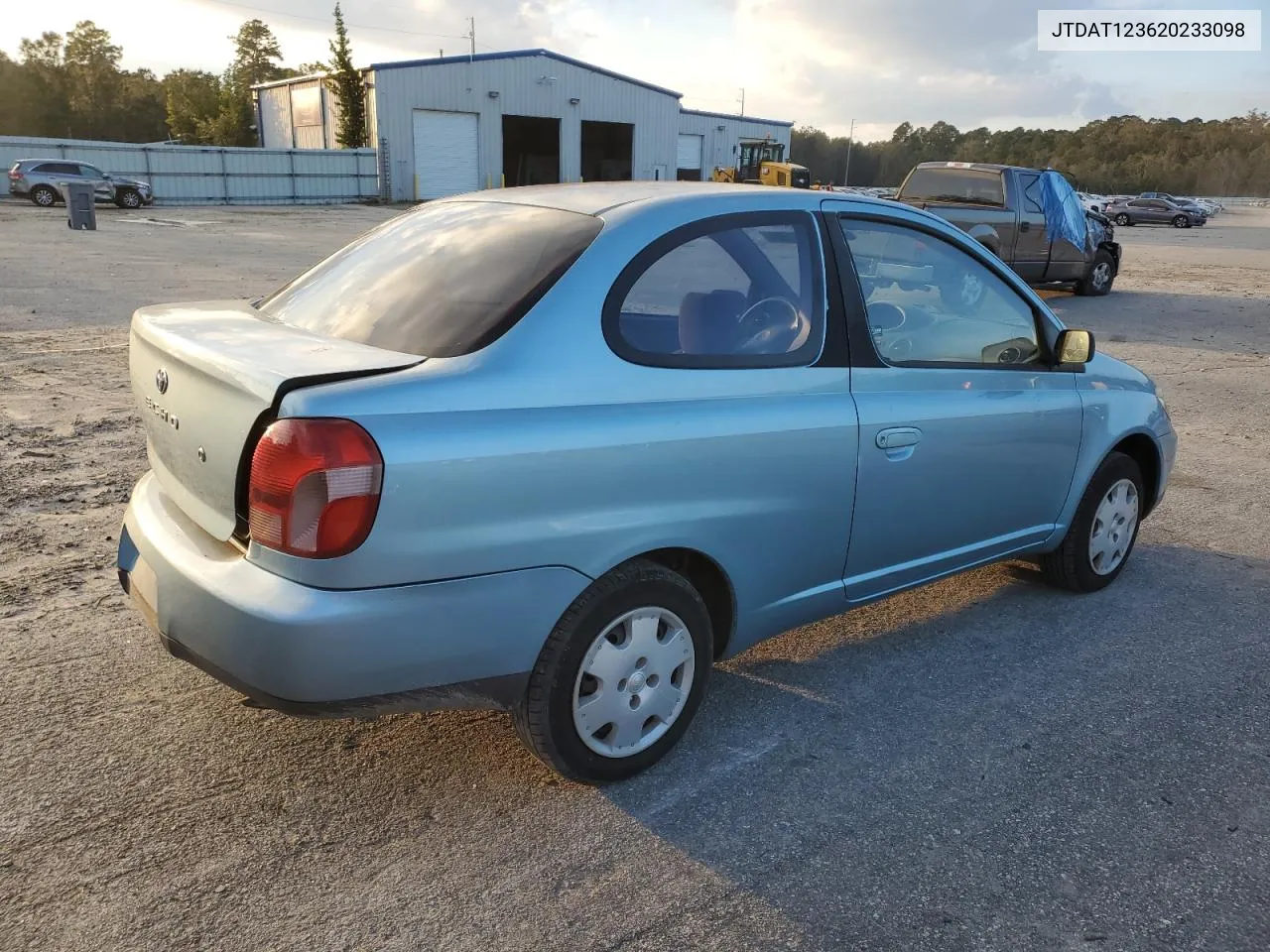 2002 Toyota Echo VIN: JTDAT123620233098 Lot: 80001684