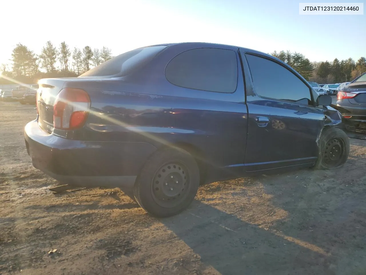 2002 Toyota Echo VIN: JTDAT123120214460 Lot: 80621123