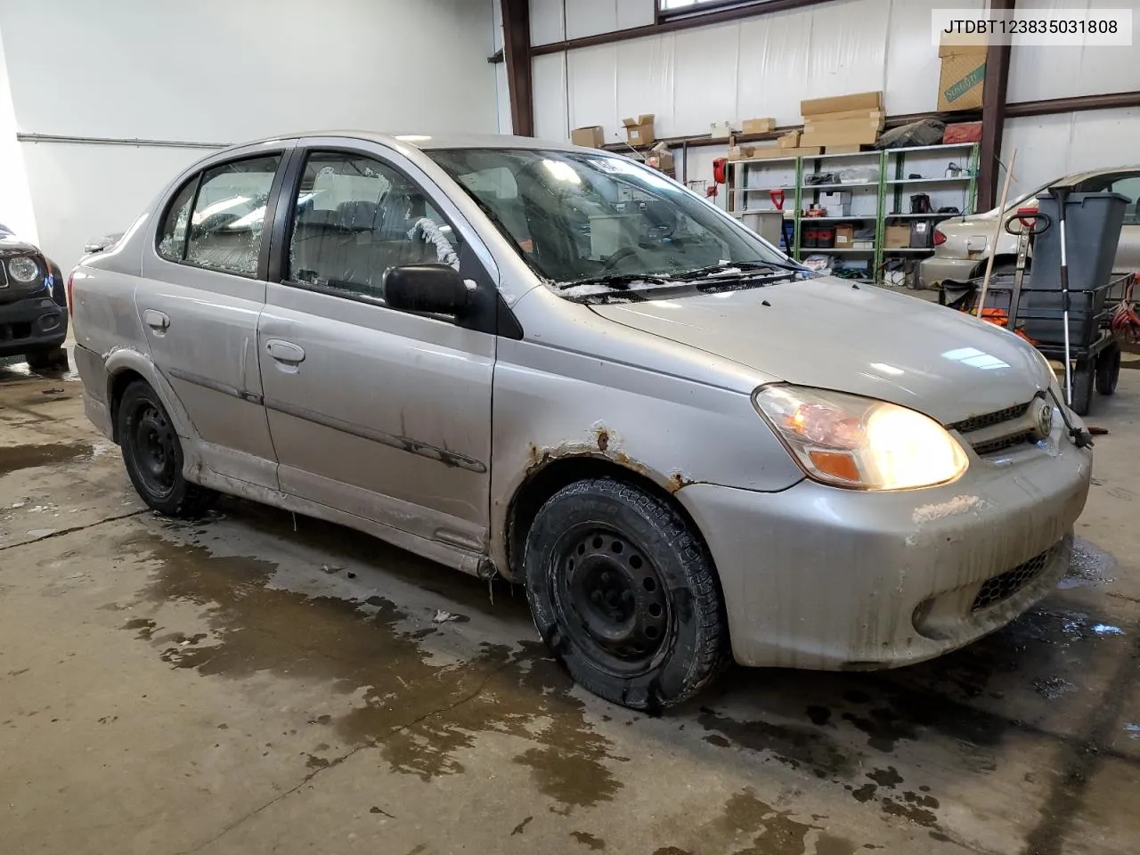 2003 Toyota Echo VIN: JTDBT123835031808 Lot: 45402234