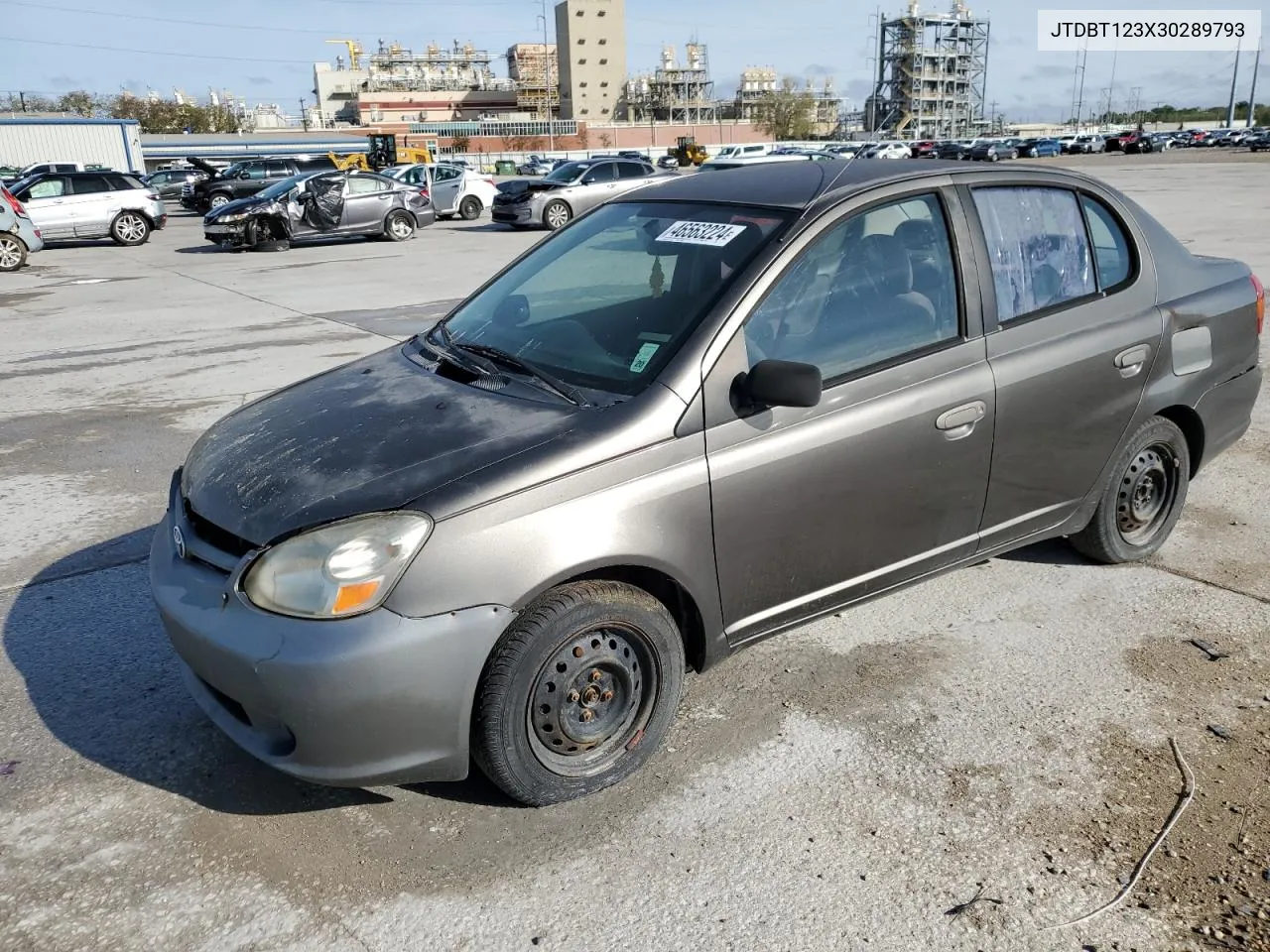 2003 Toyota Echo VIN: JTDBT123X30289793 Lot: 46563224