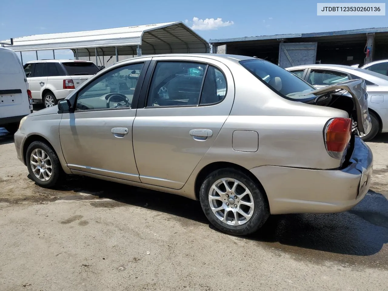 2003 Toyota Echo VIN: JTDBT123530260136 Lot: 63864714