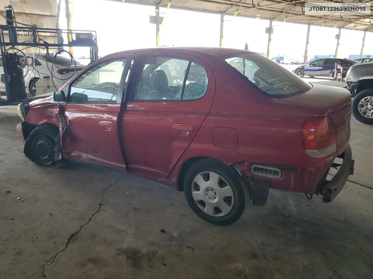 2003 Toyota Echo VIN: JTDBT123635036098 Lot: 69862074