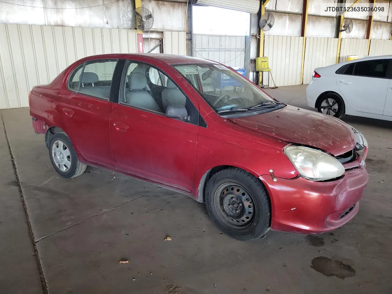 2003 Toyota Echo VIN: JTDBT123635036098 Lot: 69862074