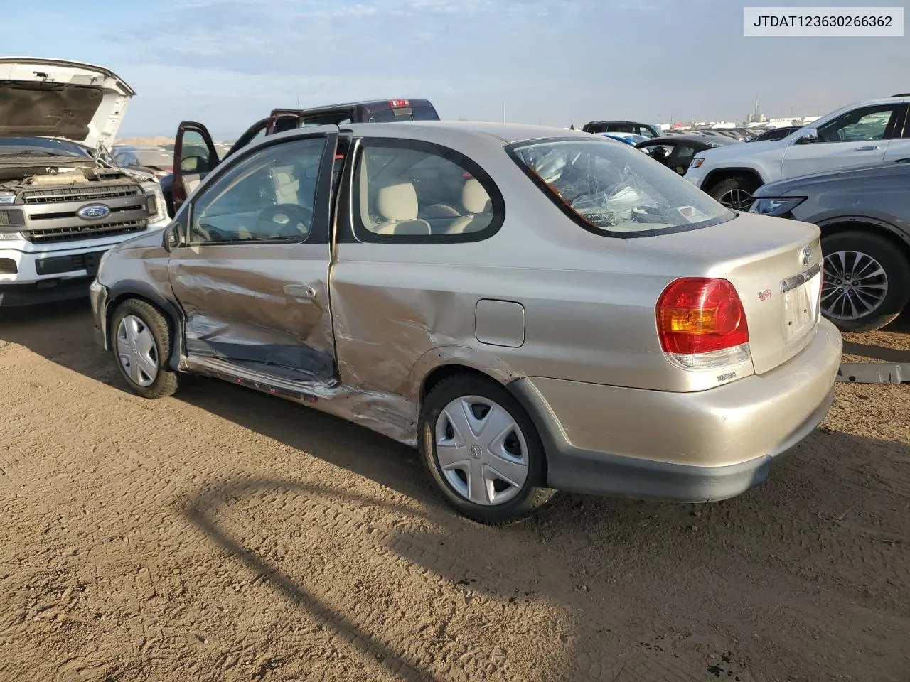 2003 Toyota Echo VIN: JTDAT123630266362 Lot: 70535734