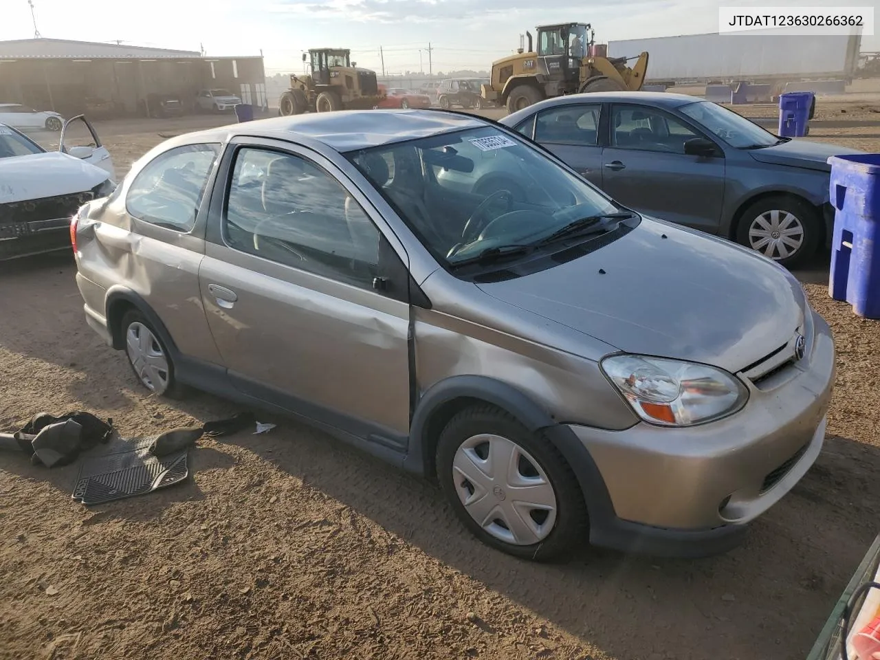 2003 Toyota Echo VIN: JTDAT123630266362 Lot: 70535734