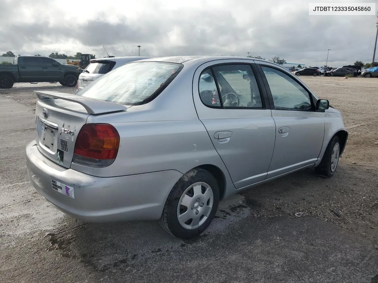 2003 Toyota Echo VIN: JTDBT123335045860 Lot: 71266704