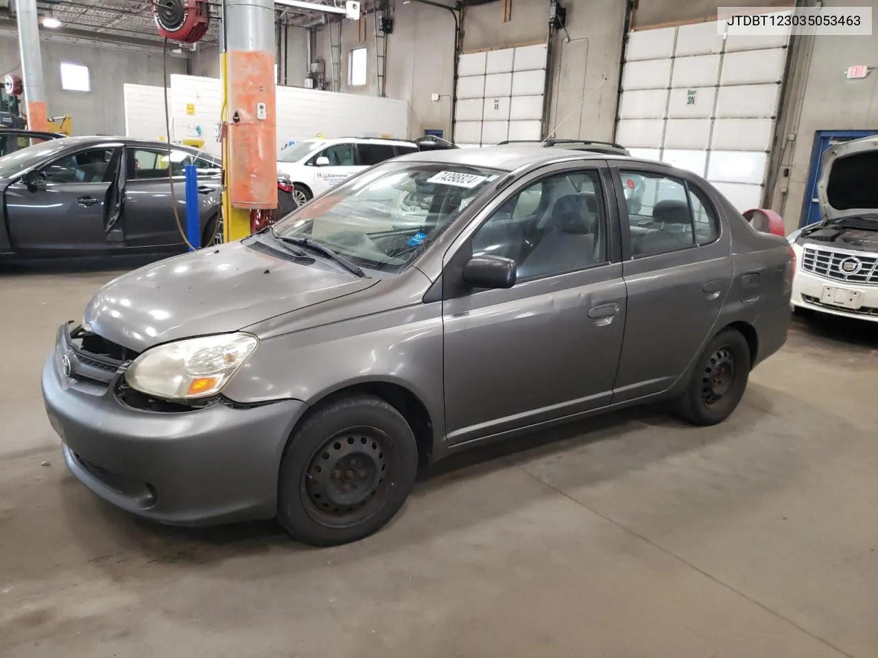 2003 Toyota Echo VIN: JTDBT123035053463 Lot: 74398824